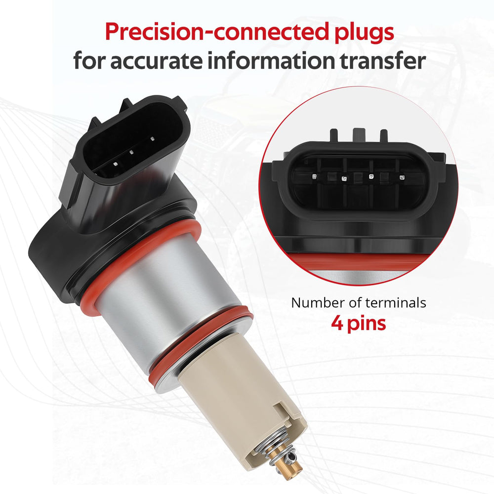 JAVIK IACV electrical connector closeup showing secure plug for consistent signals