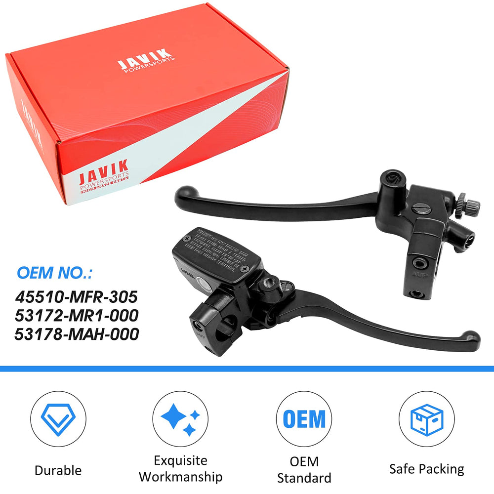 JAVIK installed on a Honda cruiser, demonstrating OEM-style fit and appearance