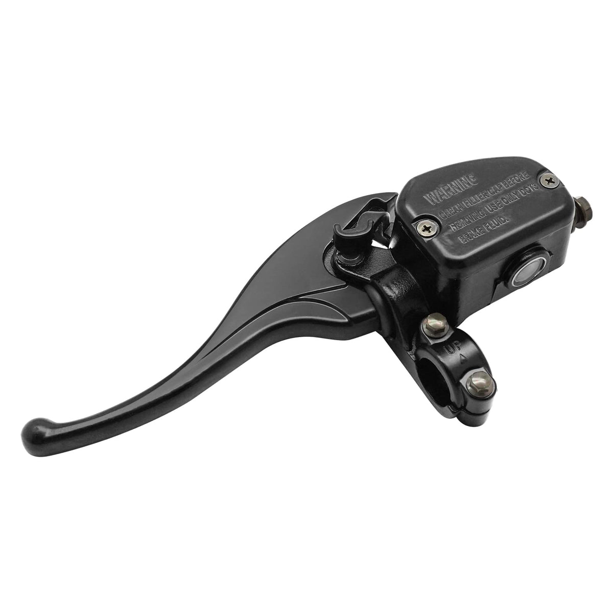 JAVIK left front master cylinder front view showing fit and durability advantage