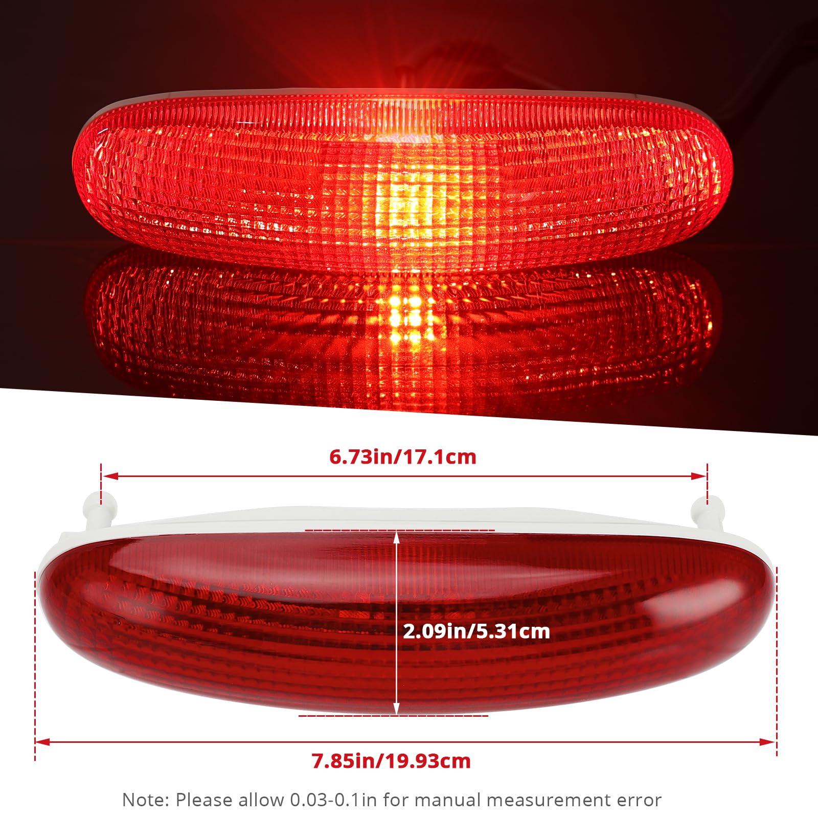 JAVIK lens texture detail highlighting durable clear plastic and light diffusion