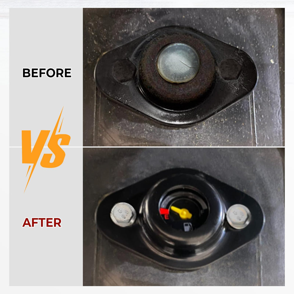 JAVIK cap installed on Honda Foreman tank for direct-fit assurance