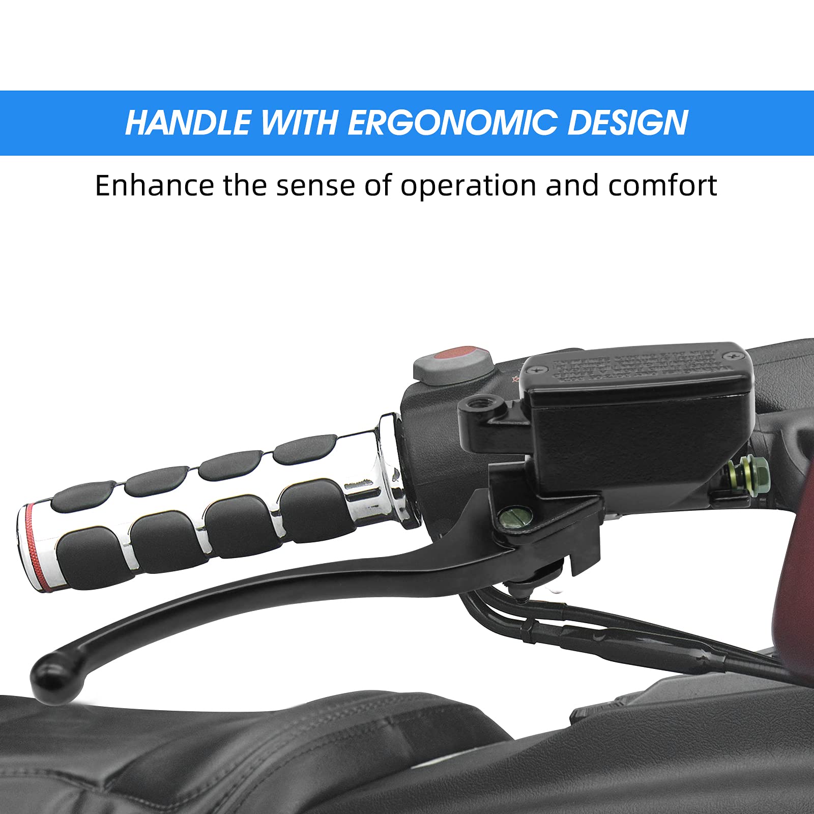 JAVIK packaged parts unboxed, showing included clutch lever and master cylinder