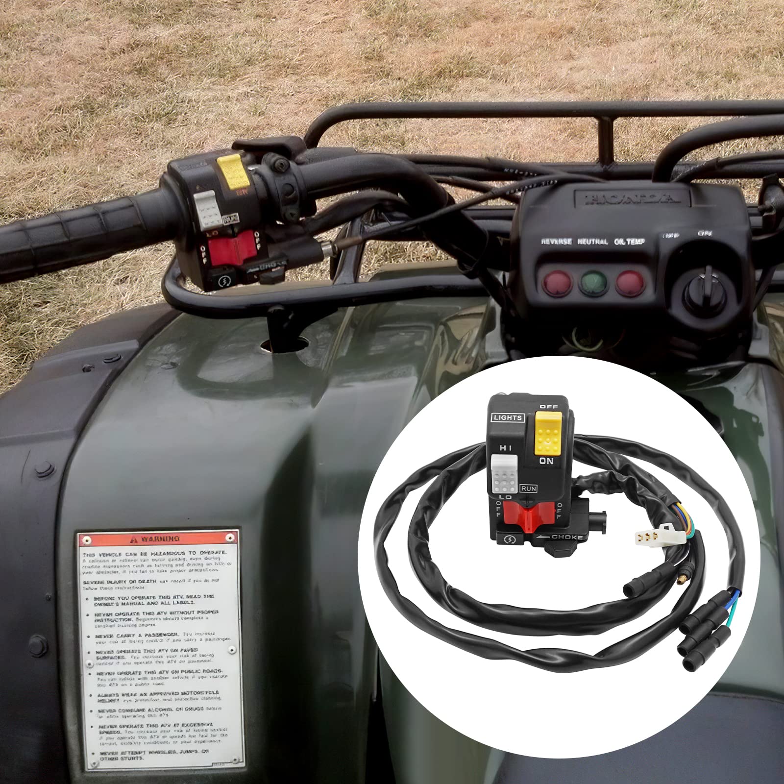 JAVIK packaged product and contents showing included switch and readiness