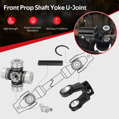 JAVIK yoke held in hand for scale showing compact robust construction