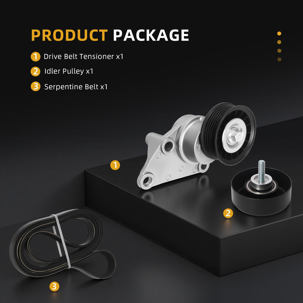 JAVOUKA idler pulley detail highlighting bearing quality for quieter operation