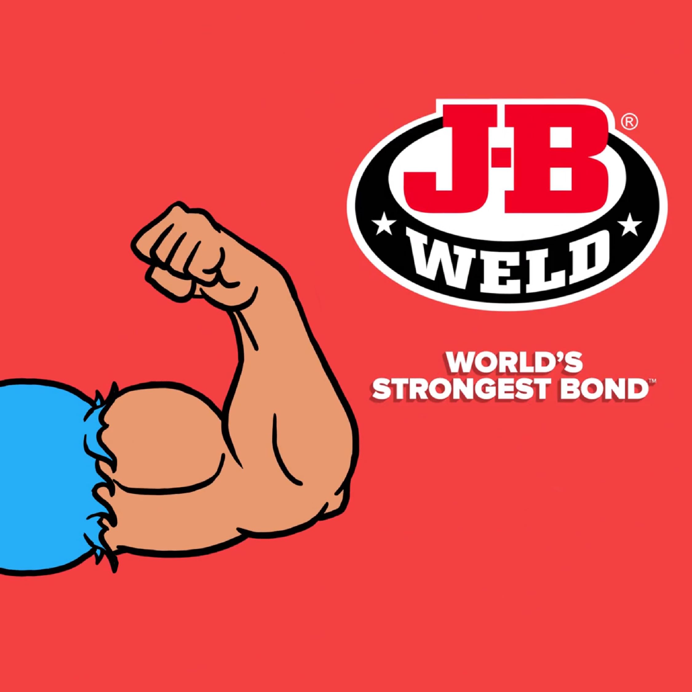 J-B Weld on workshop bench showing quick, strong wood repair