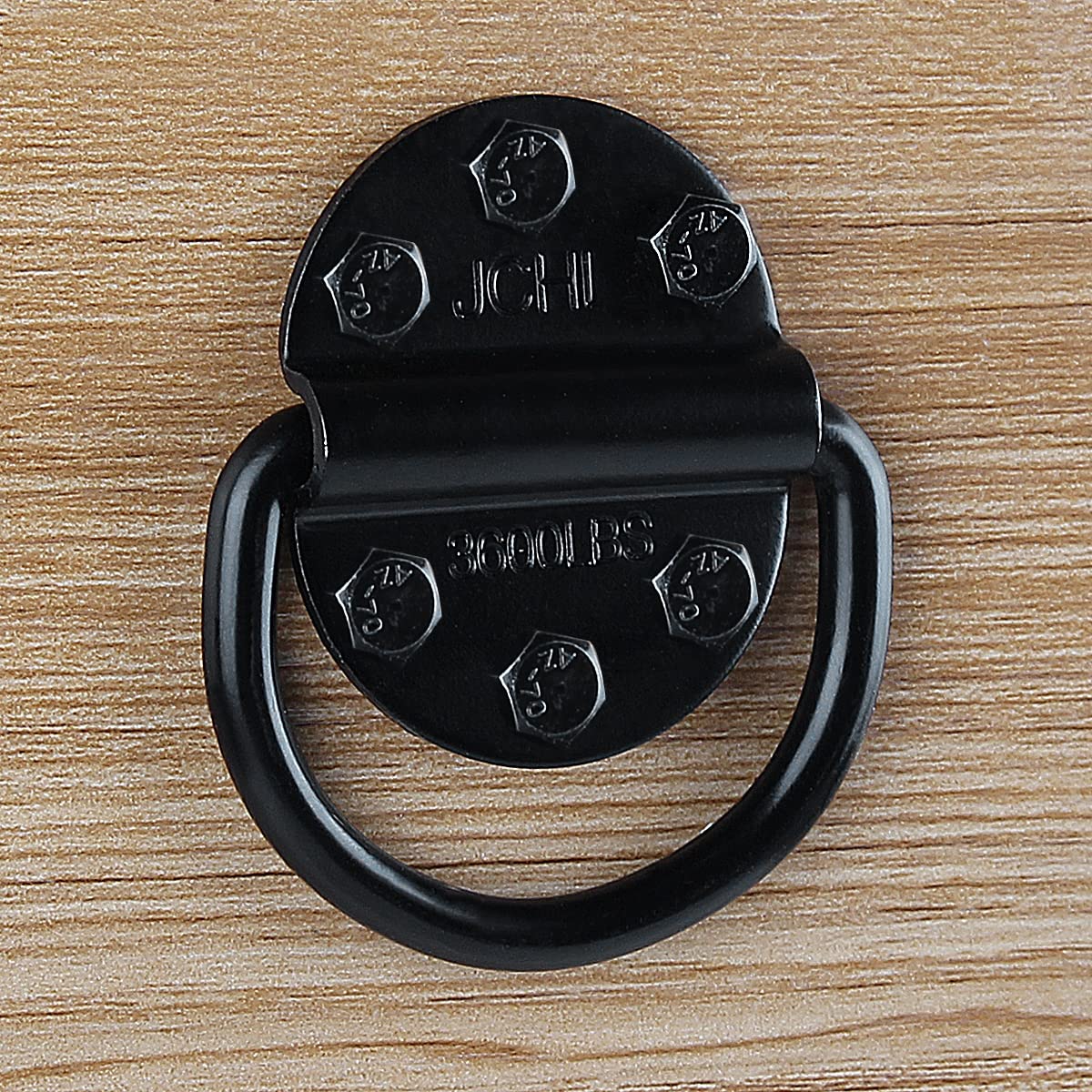 JCHL D-ring used to secure an ATV highlighting stable, heavy-load restraint