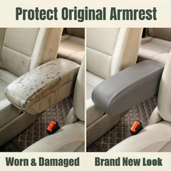 JDDRY installed on center console front angle illustrating snug, wrinkle-free fit