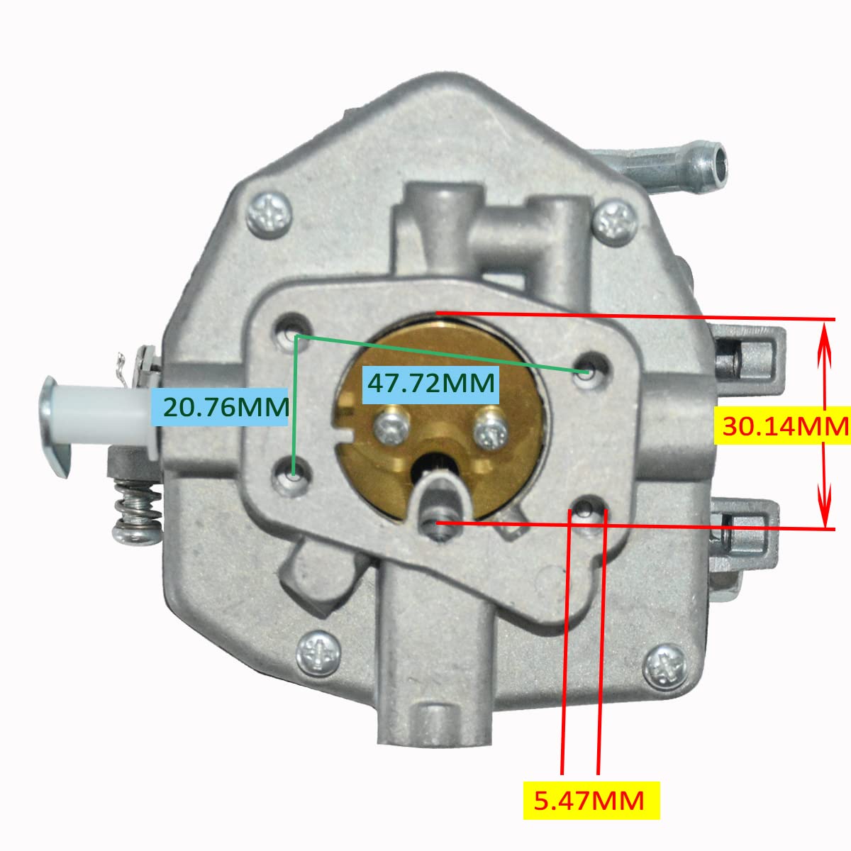 JDLLONG mounting face detail for accurate engine alignment and seal