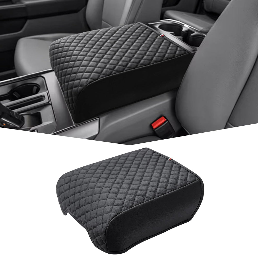 JDMCAR front view of center console cushion showing clean fit and refreshed look