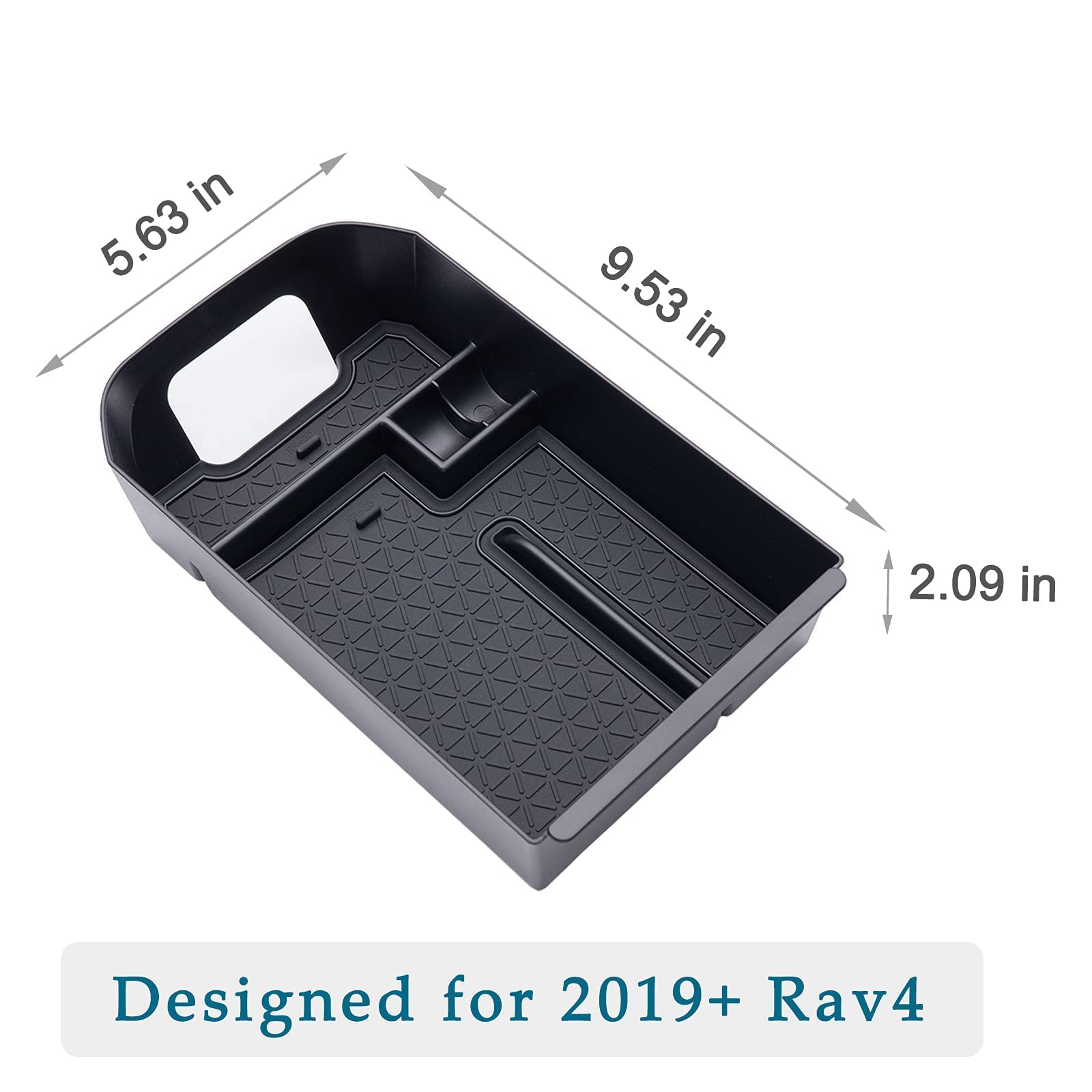 JDMCAR tray in RAV4 cabin lifestyle scene improving tidiness and convenience