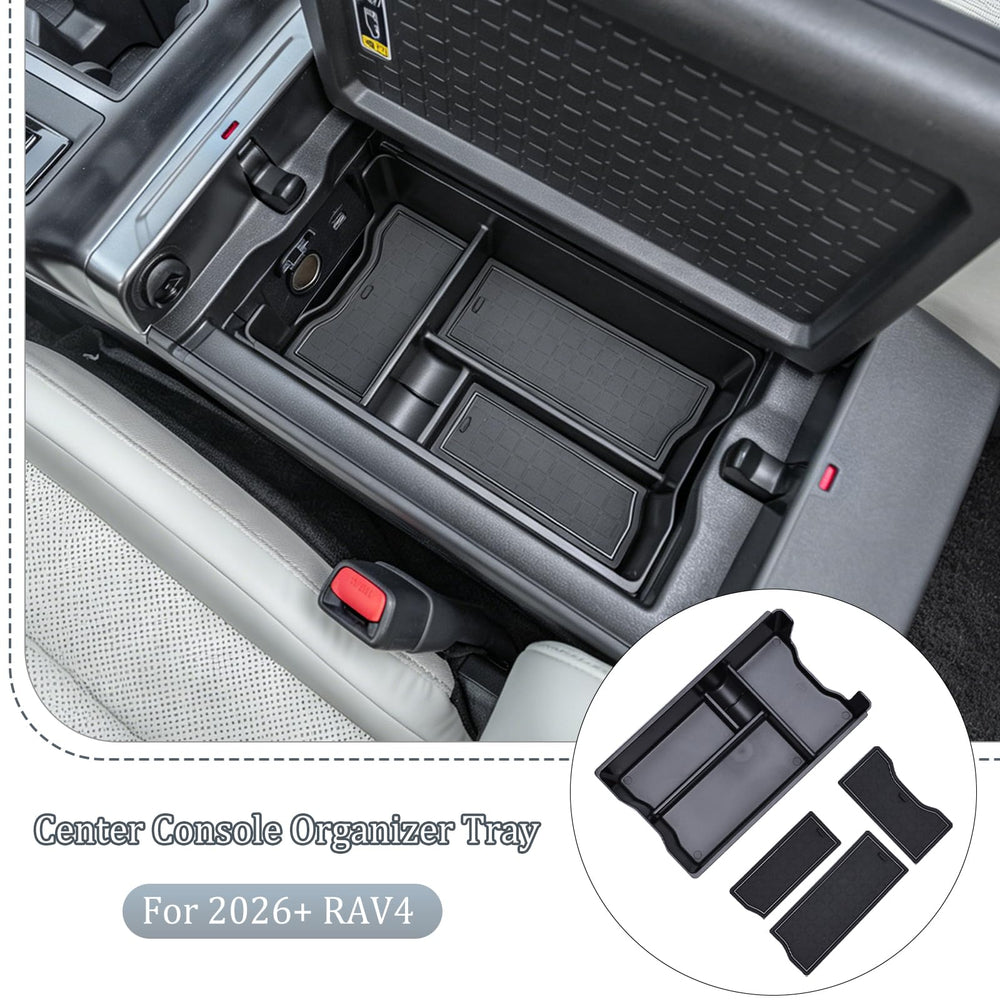 JDMCAR detachable anti-slip rubber liners preventing items from sliding