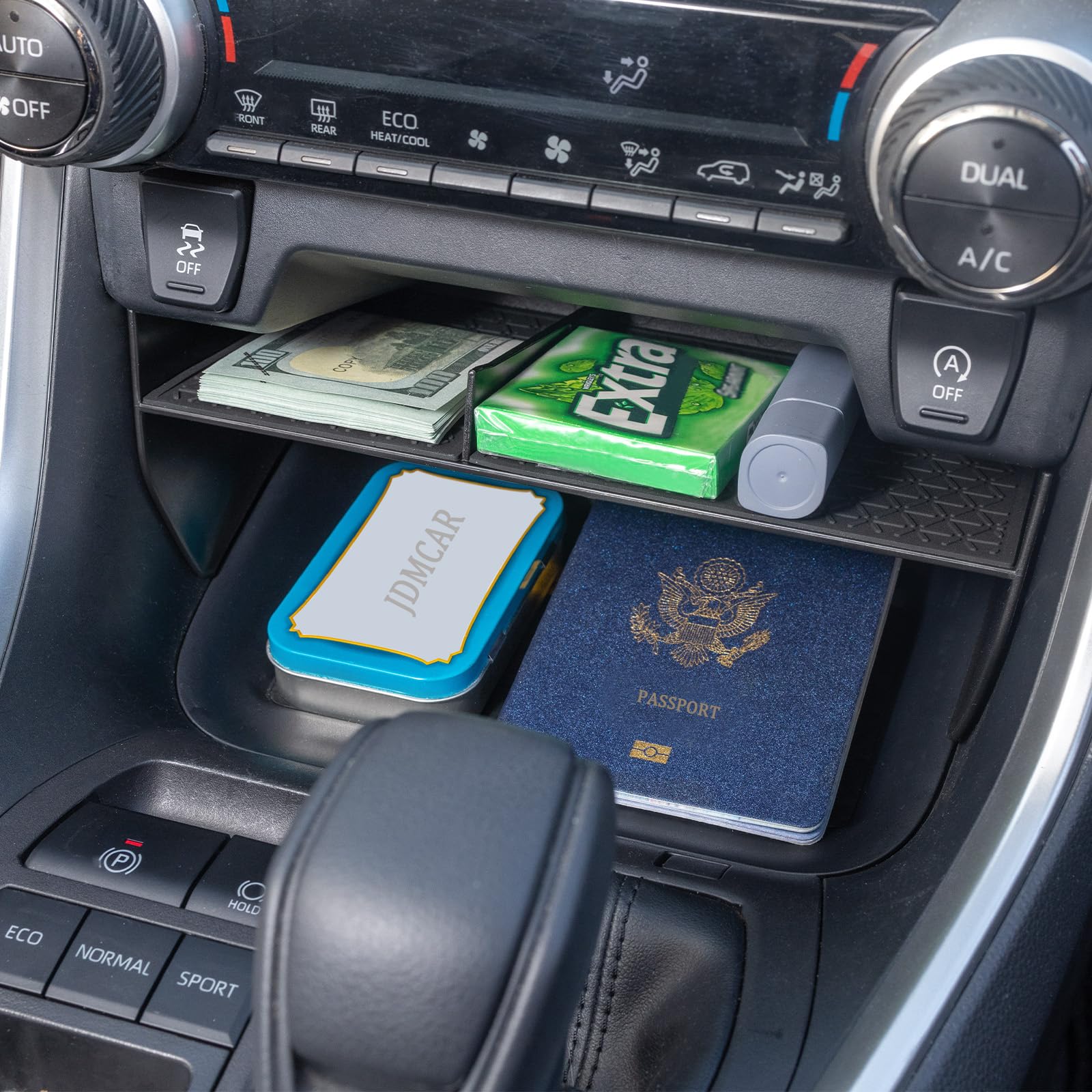 JDMCAR retail packaging and label indicating OEM-fit accessory
