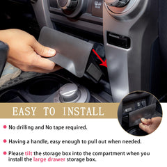 JDMCAR glossy faceplate detail matching 4Runner trim for seamless integration