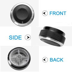 JDMCAR installed knobs on Tacoma dashboard showcasing improved look