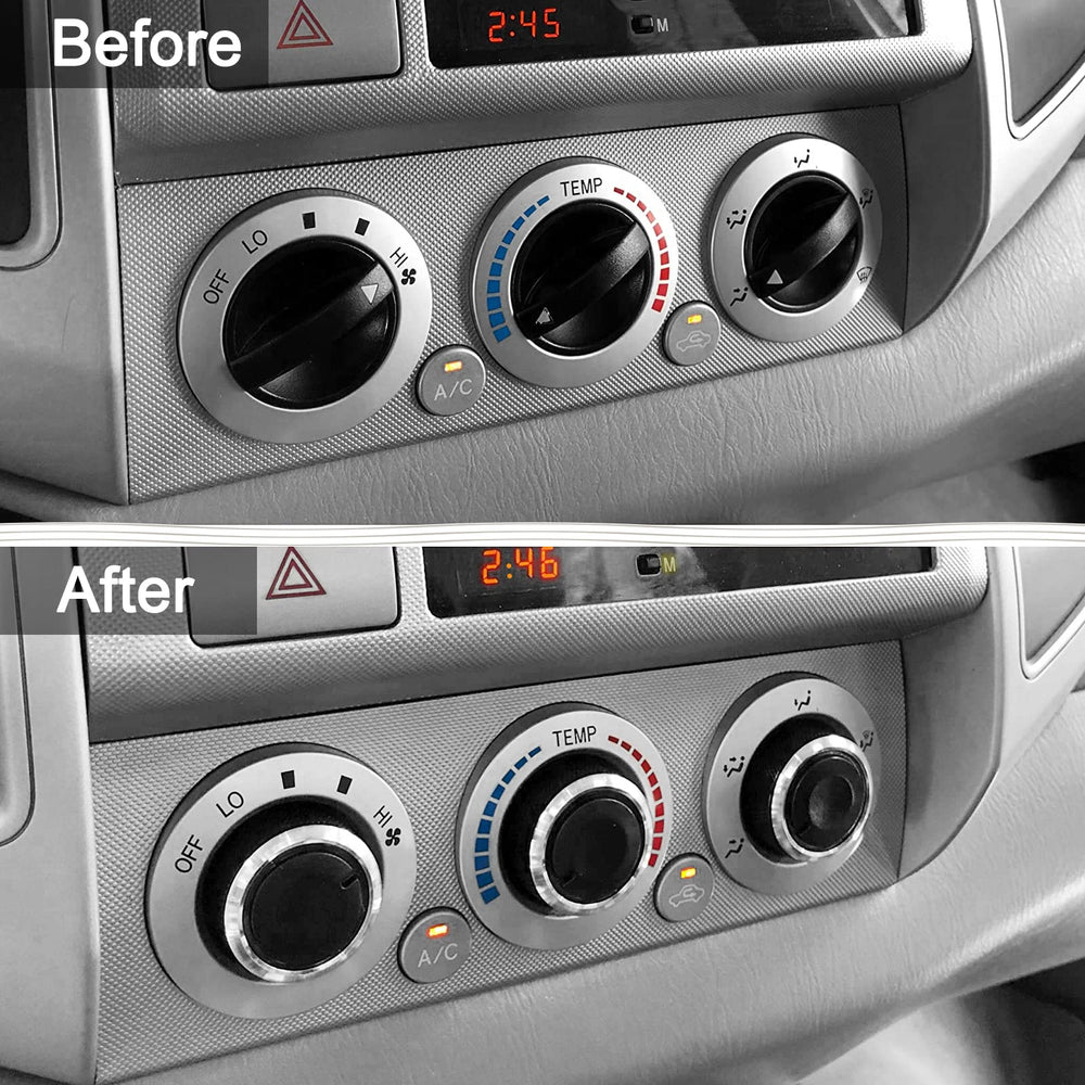 JDMCAR knobs beside ruler showing correct scale for accurate fit