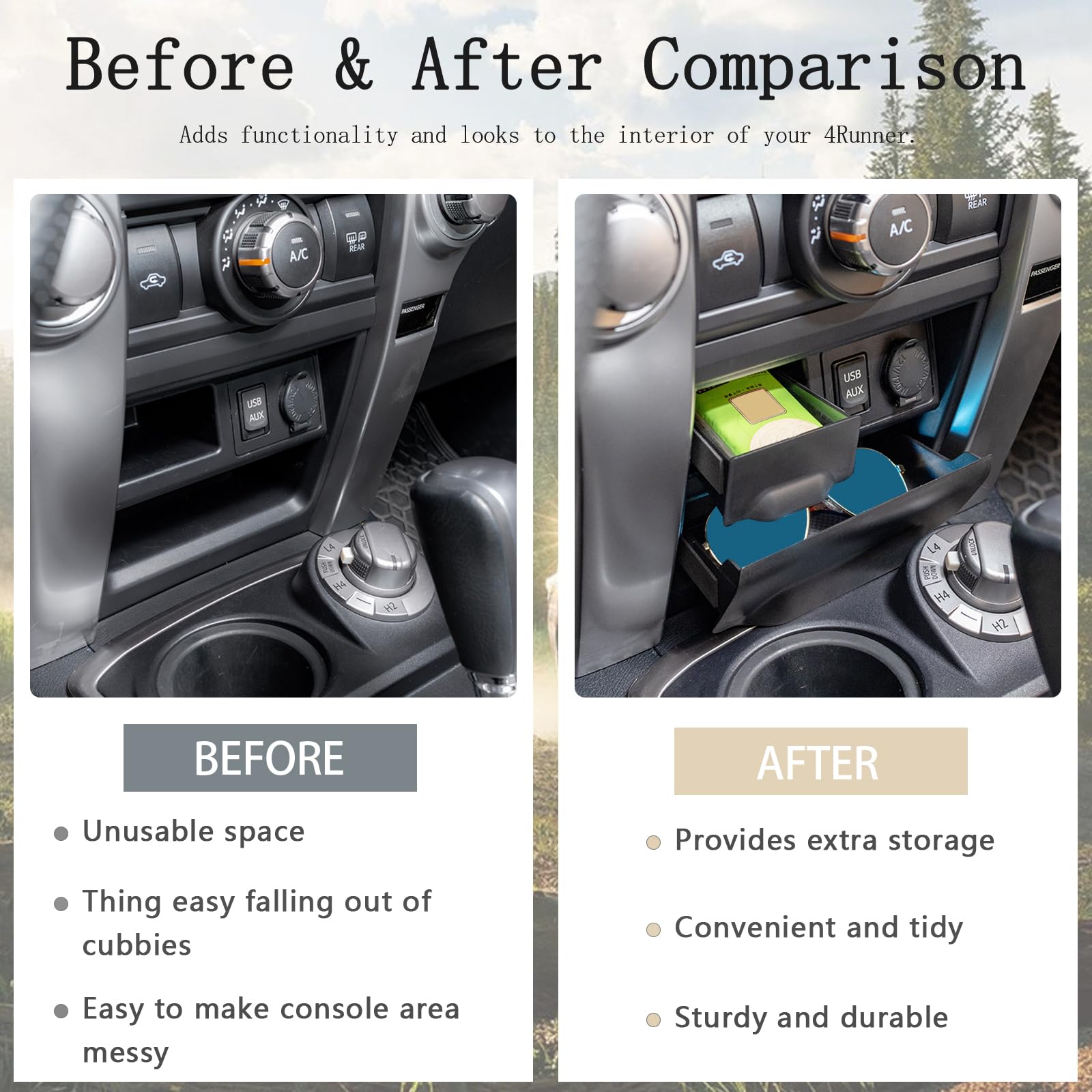 JDMCAR lifestyle dashboard shot displaying organized interior benefit