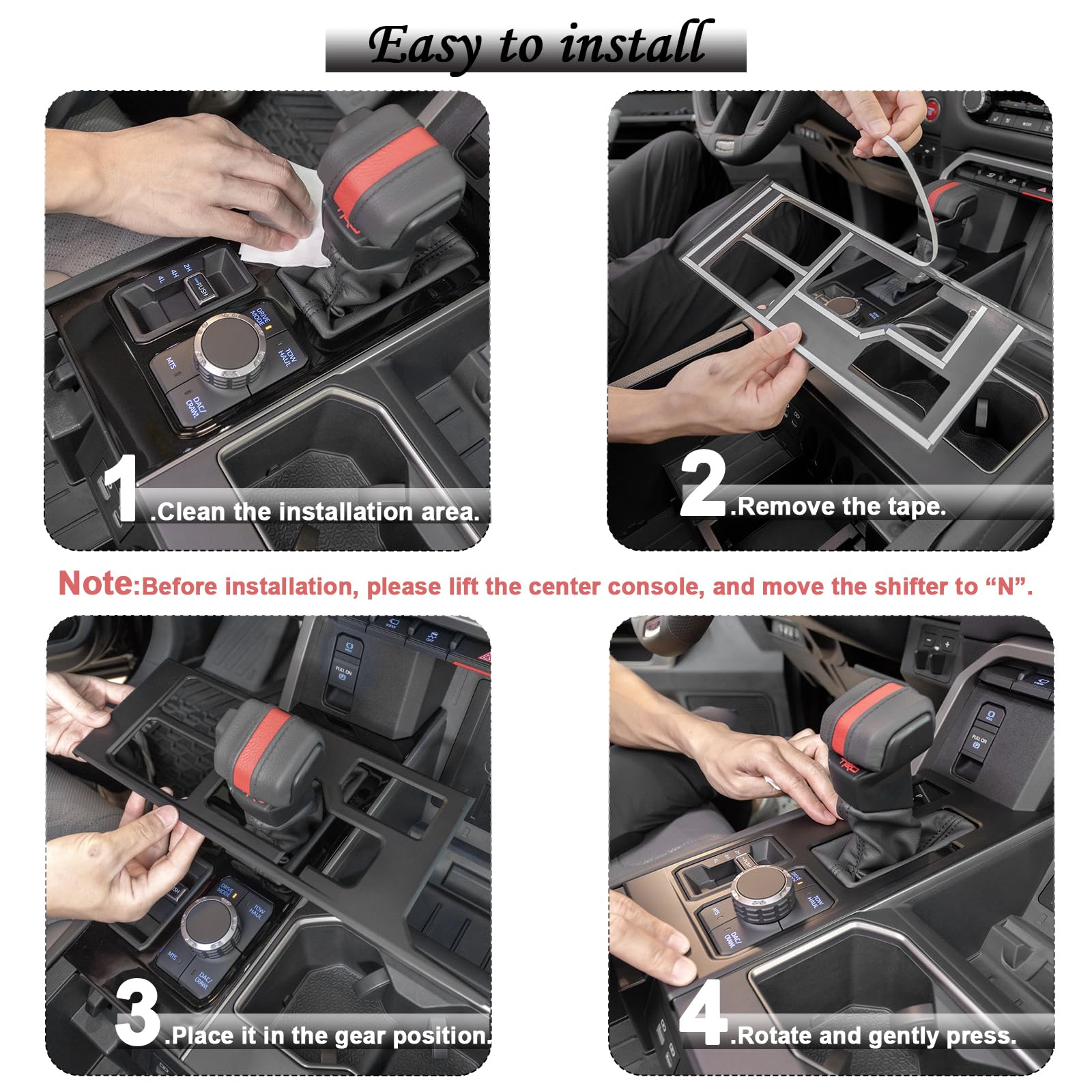 JDMCAR lifestyle shot of vehicle interior enhancing style and reduced glare