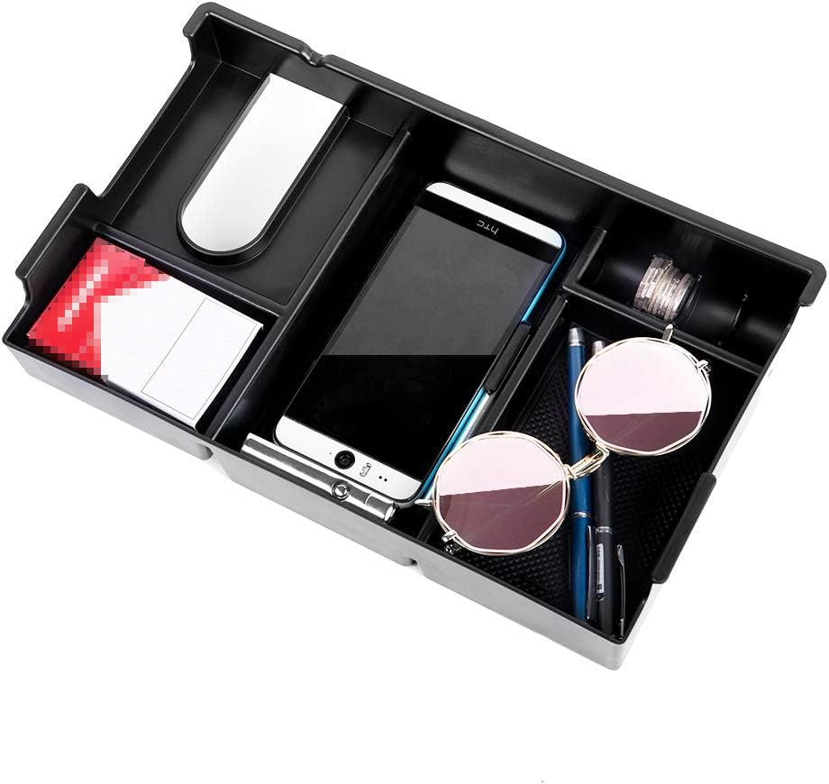 JDMCAR detail showing easy access to lower console basin without removing tray