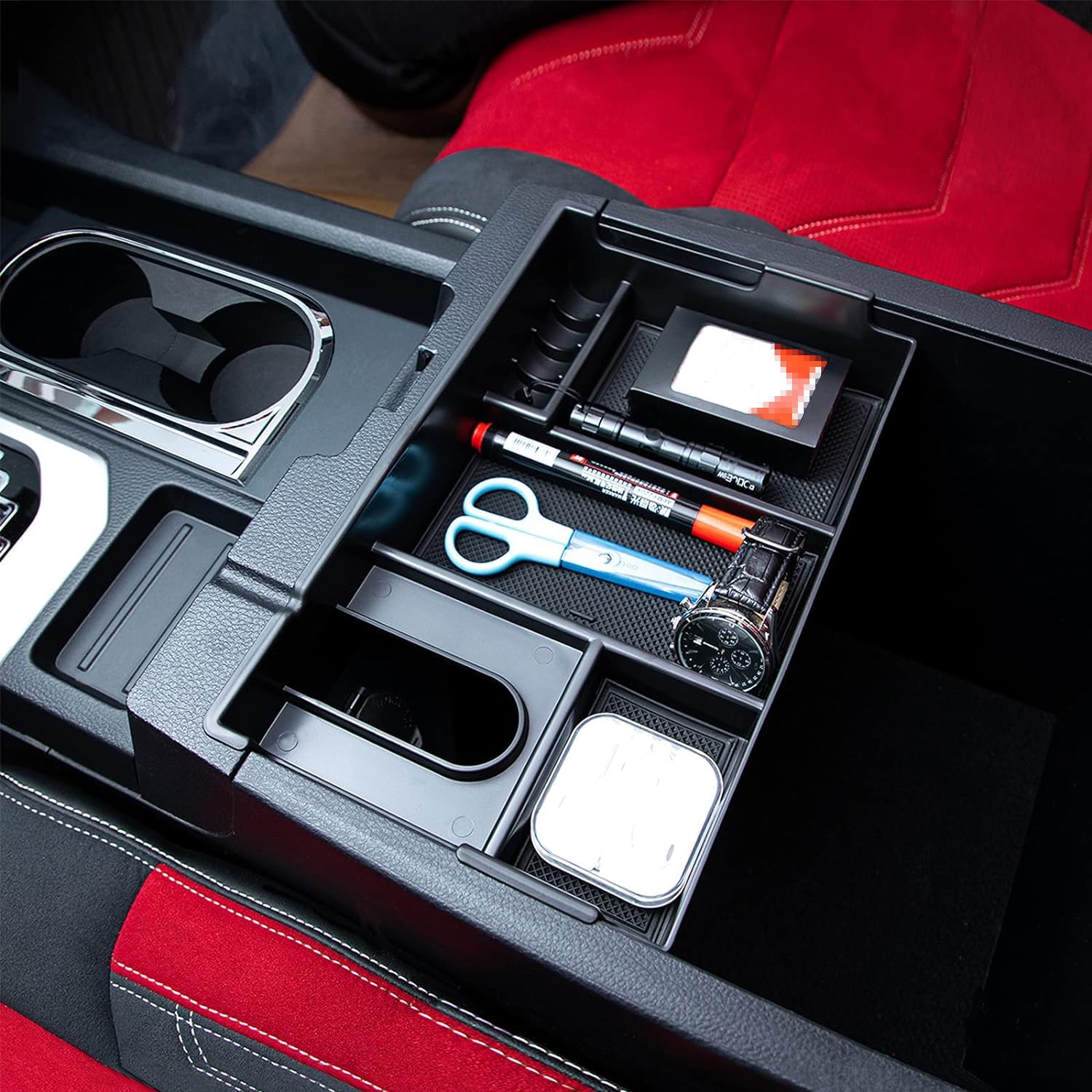JDMCAR installed in Tundra console demonstrating clean OEM-style integration