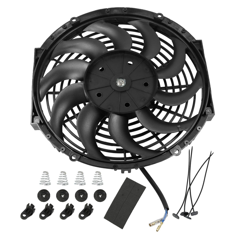JDMSPEED fan mounted in garage setup showing easy retrofit benefit