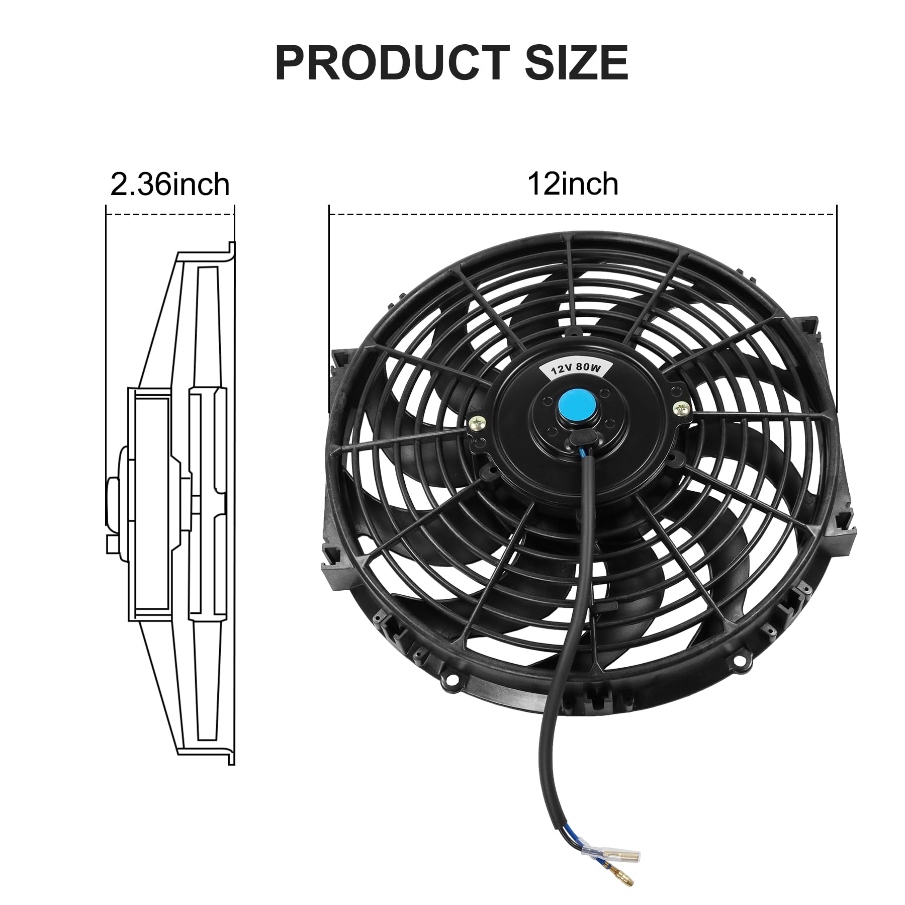 JDMSPEED included mounting hardware and brackets for versatile installation