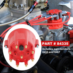 JDMSPEED distributor cap interior terminal view illustrating secure connections