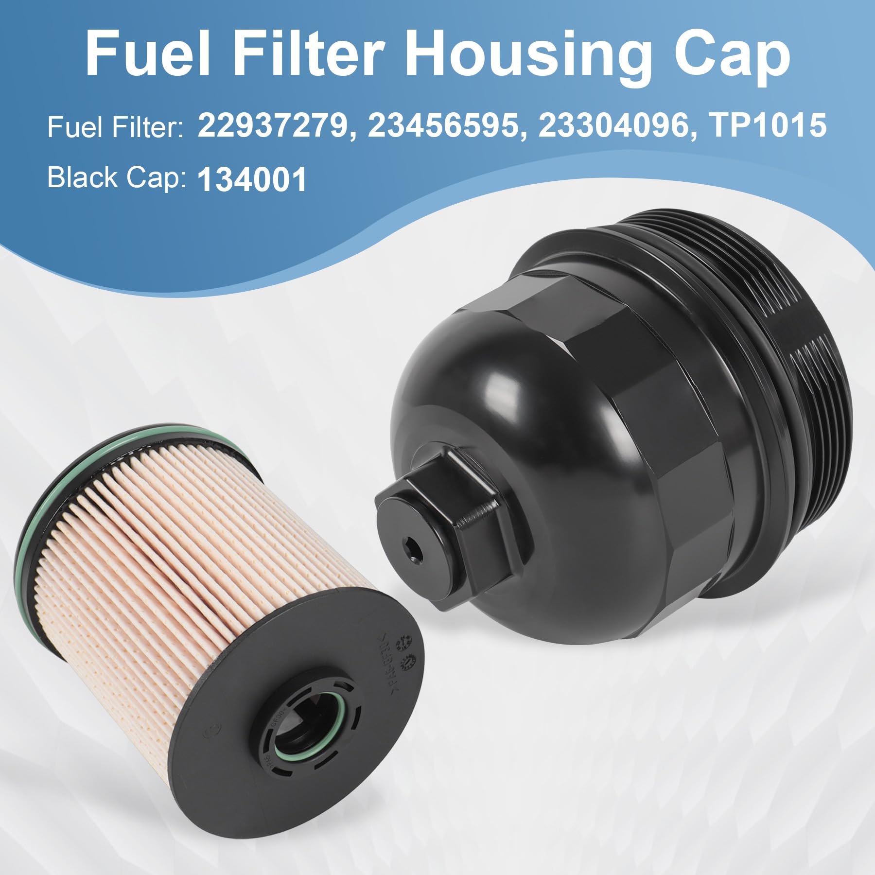 JDMSPEED cap installed in engine bay showing direct-fit replacement benefit