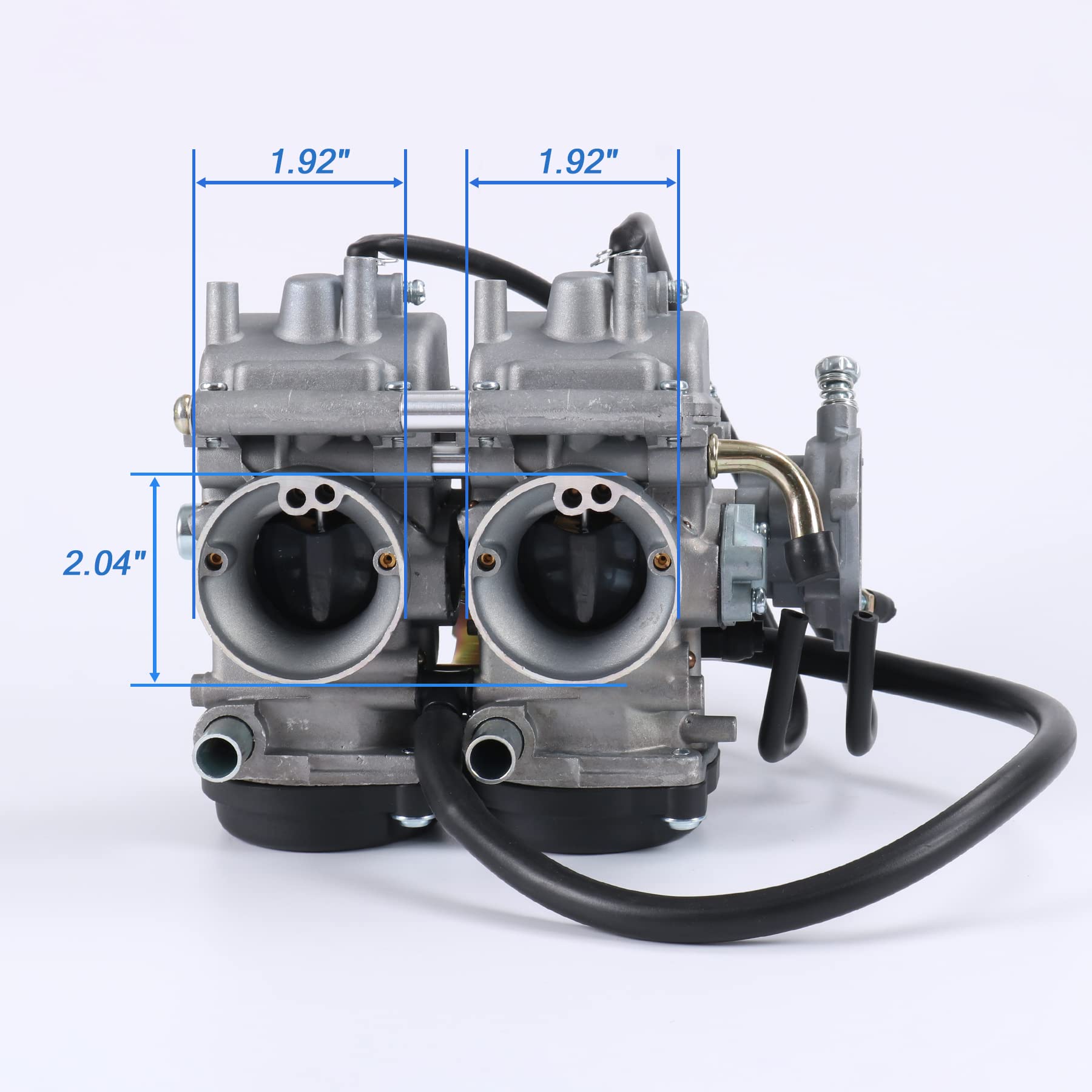 JDMSPEED package contents with screws and gasket, ensuring ready-to-install replacement