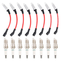 JDMSPEED front packaging showing plugs and wires with complete kit benefit