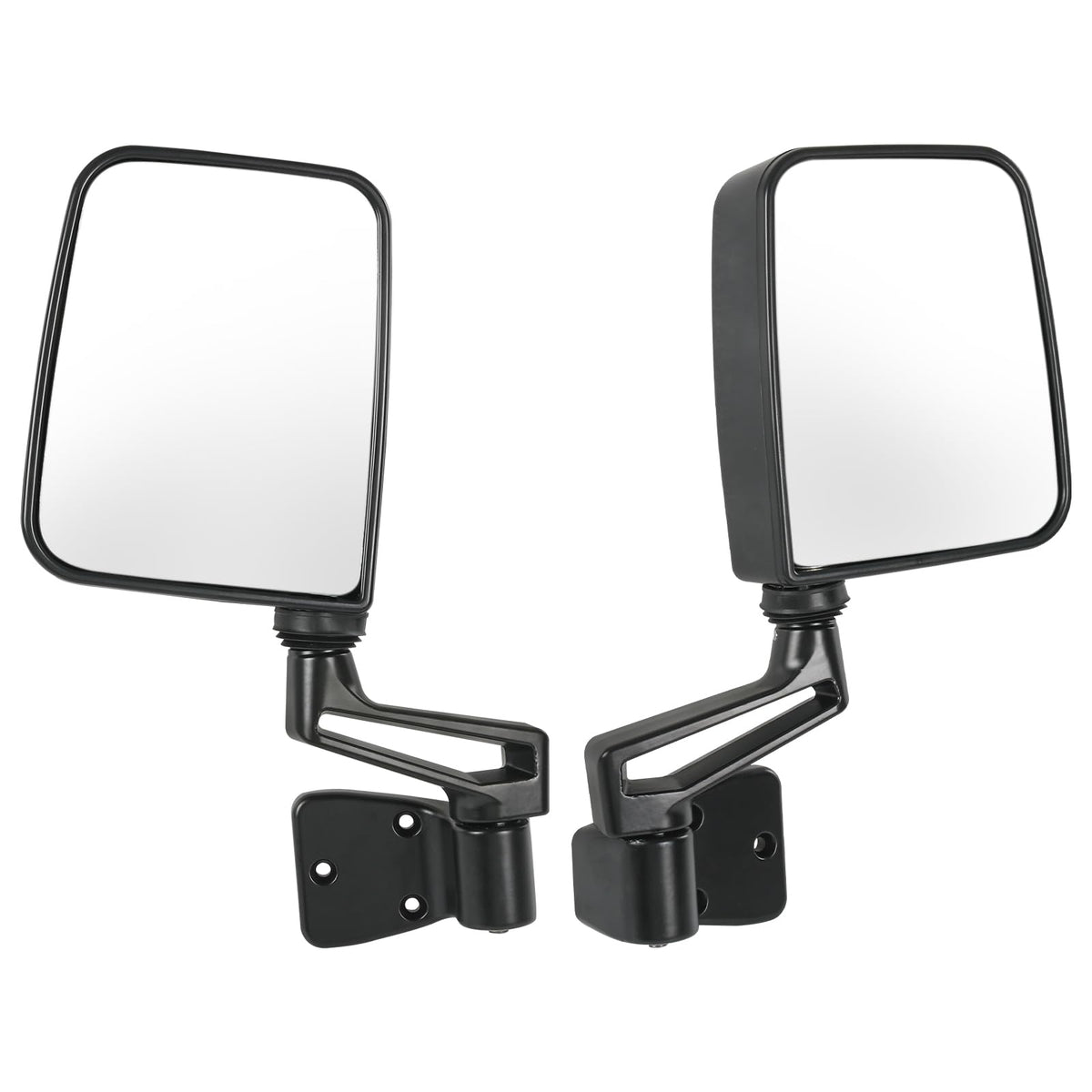 JDMSPEED front view pair mirrors showing fit and wide field