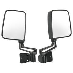 JDMSPEED front view pair mirrors showing fit and wide field