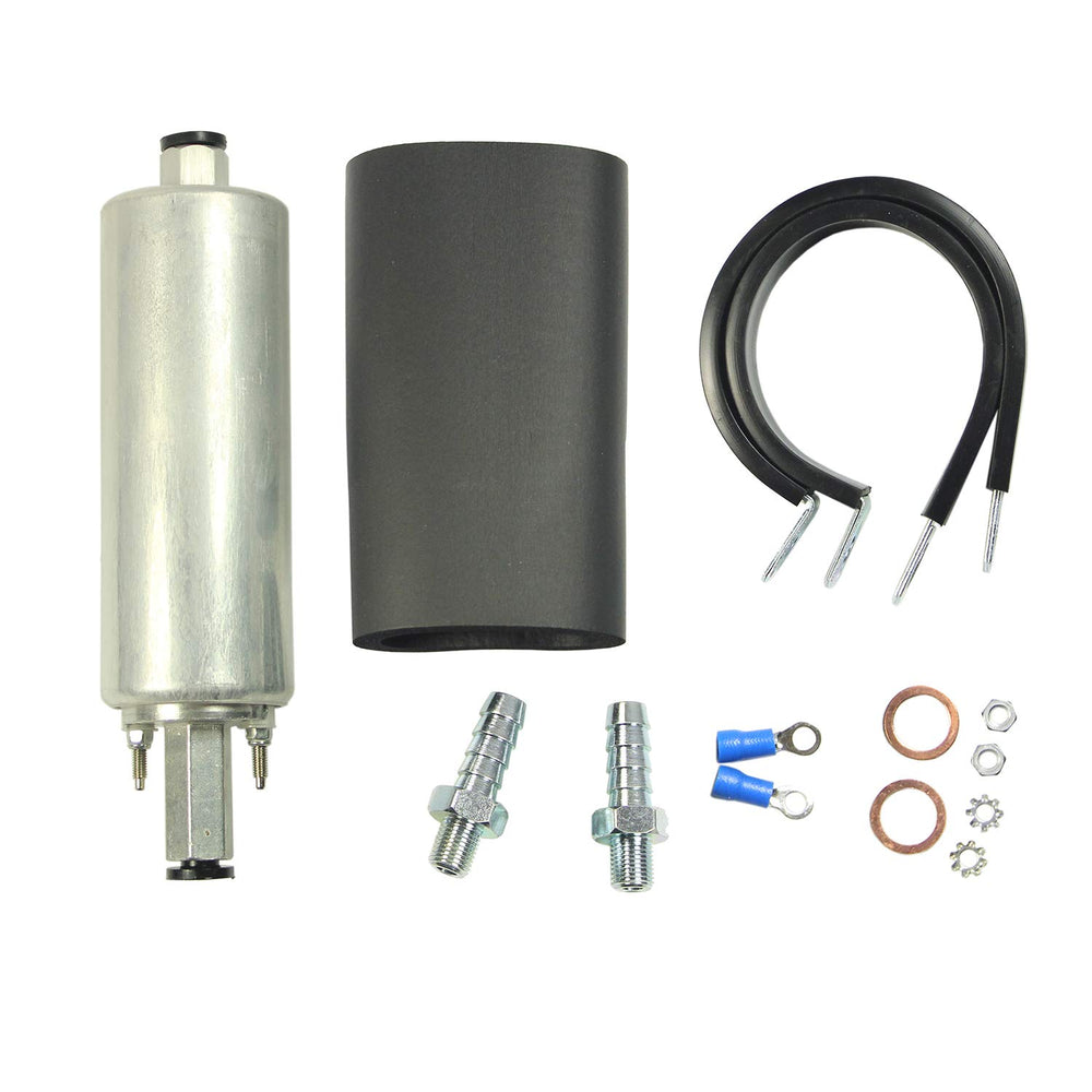 JDMSPEED front view of pump showing compact metal housing and durable design