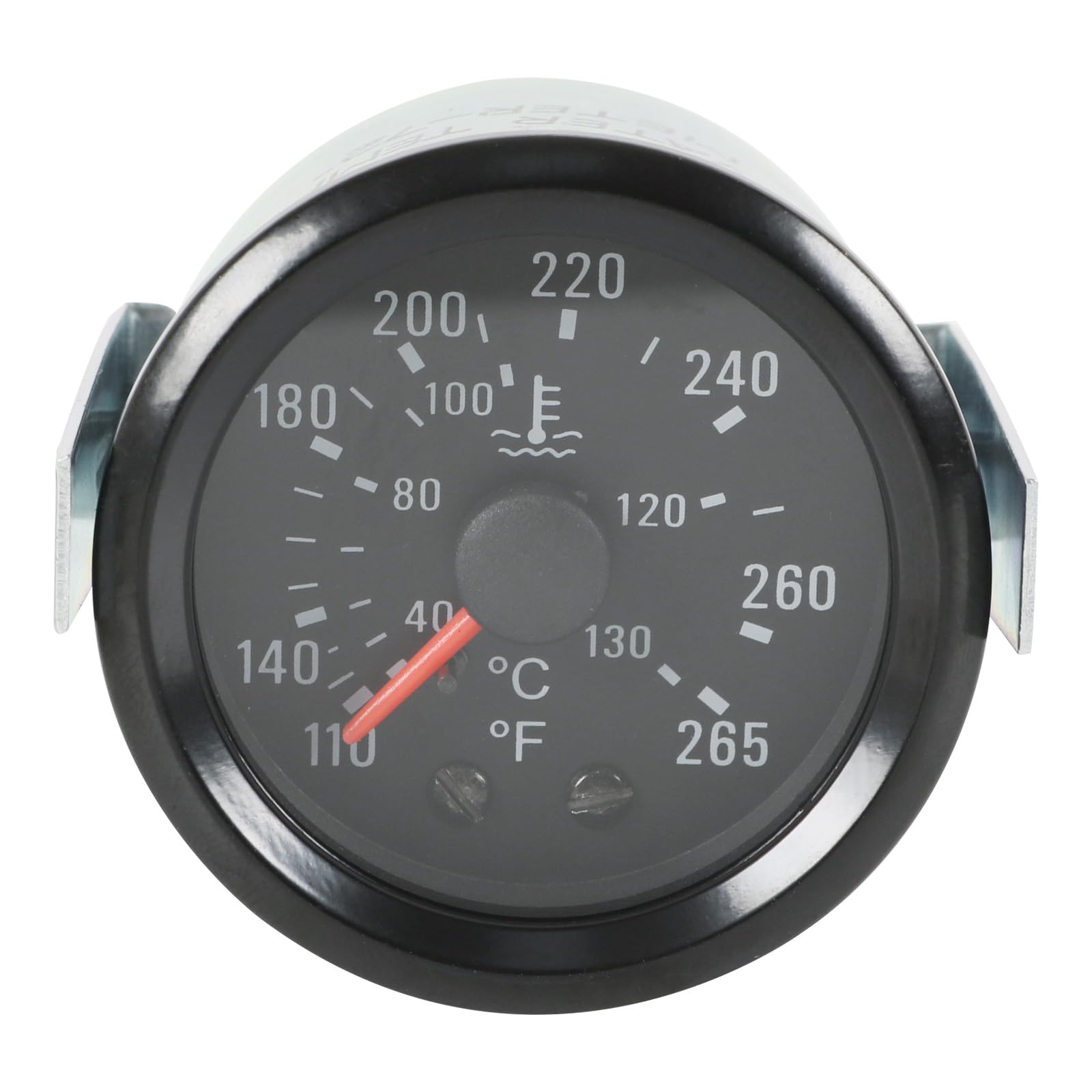 JDMSPEED installed on dashboard giving quick glance temperature feedback while driving
