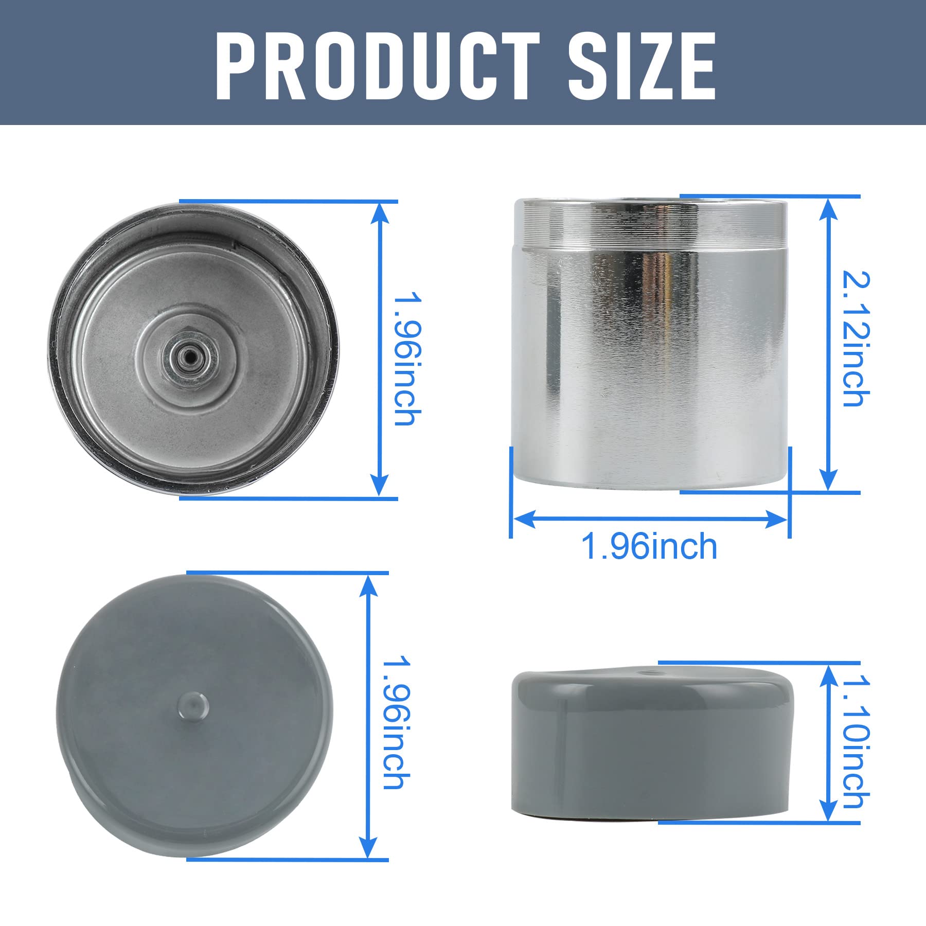 JDMSPEED protector installed on a trailer hub demonstrating secure fit and protection
