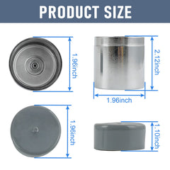 JDMSPEED protector installed on a trailer hub demonstrating secure fit and protection