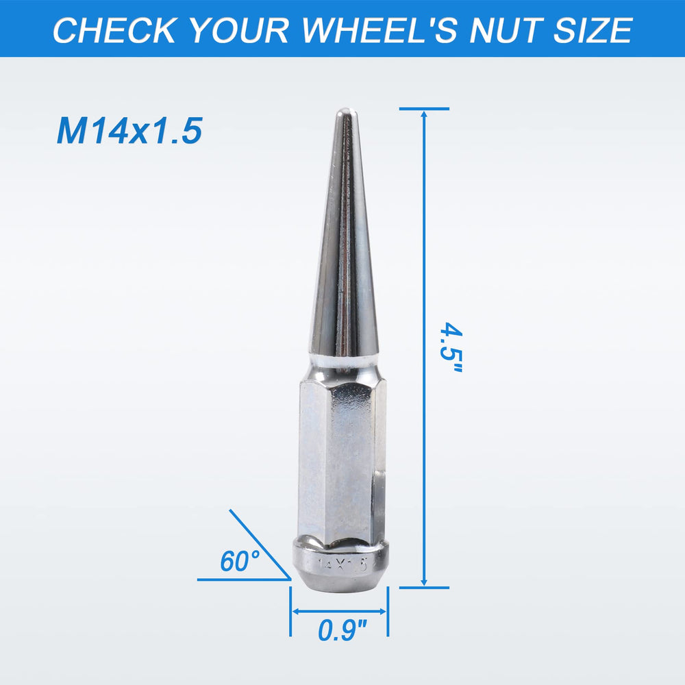 JDMSPEED spike lug nuts installed on wheel highlighting aggressive fit and visual impact