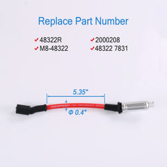 JDMSPEED close-up iridium electrode detail for longer life