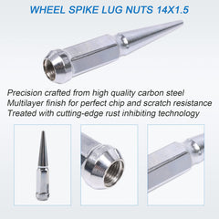 JDMSPEED long socket key close-up demonstrating keyed removal for improved wheel security