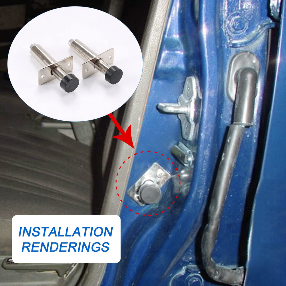 JDMSPEED installed on street rod demonstrating clean shaved-door aesthetic benefit