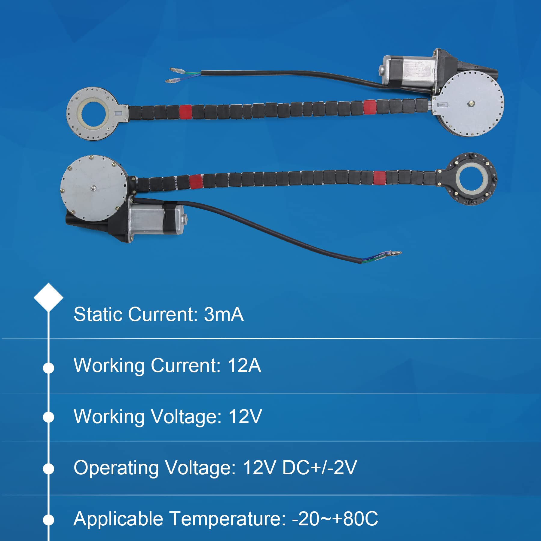 JDMSPEED motor close-up highlighting durable build and quiet operation benefit