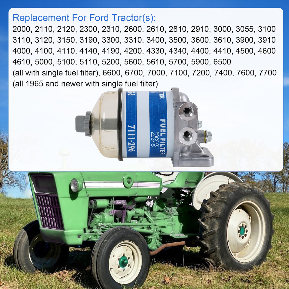 JDMSPEED installed on a Ford tractor showing direct-fit replacement benefit