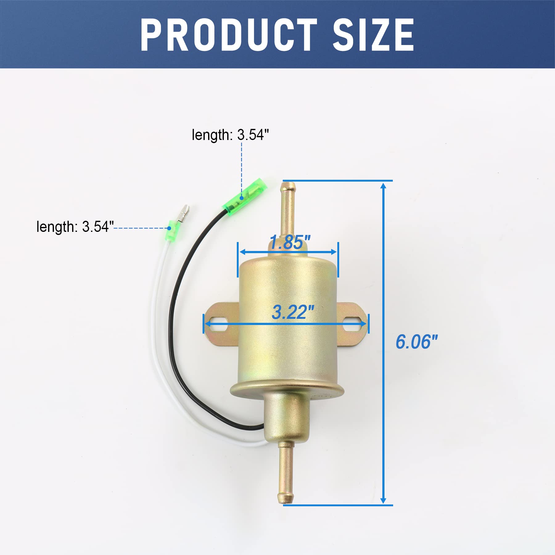 JDMSPEED pump outlet and inlet angle close-up to show improved flow design