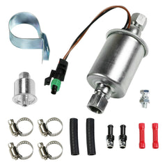 JDMSPEED front view showing pump shape and mounting benefits