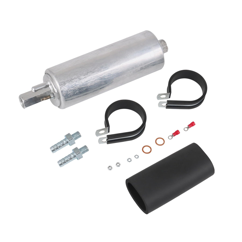 JDMSPEED pump held in hand showing compact size and easy-fit convenience