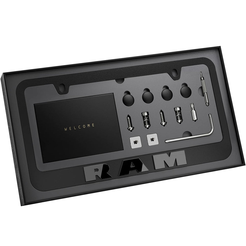 JDMstyle front view black frame showing sleek border and clean look