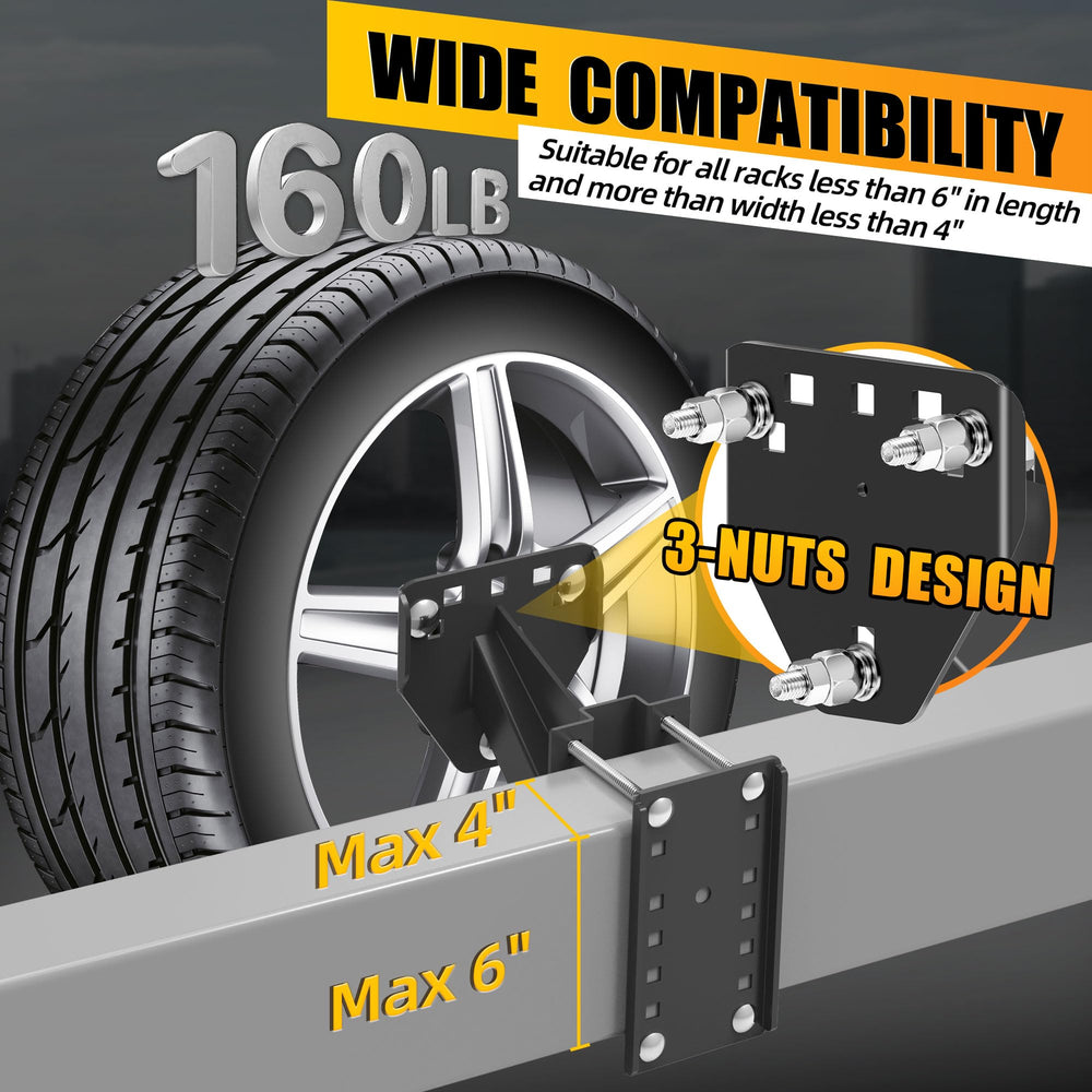 JEACENT bolt pattern overlay showing wide wheel compatibility benefit