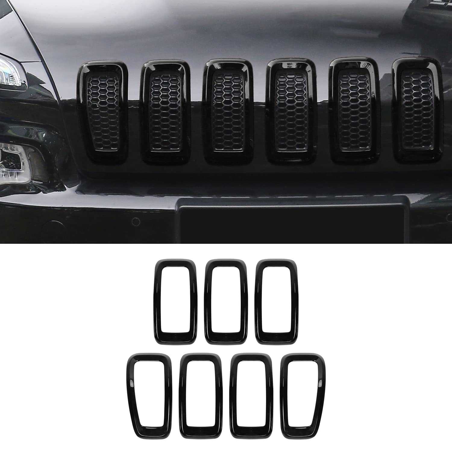 JeCar front view installed on Jeep Cherokee showing sleek upgraded look