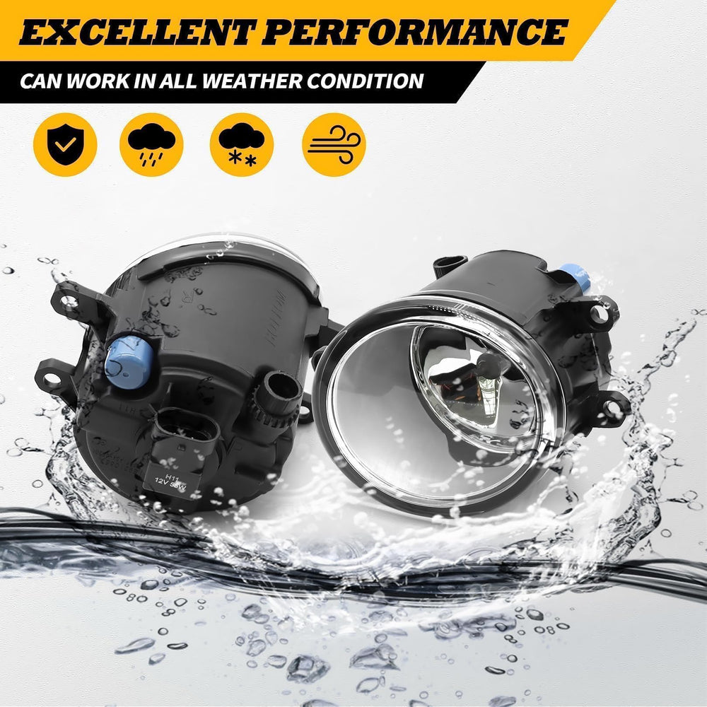 Jecoupoon fog lamp in low visibility driving illustrates improved road-edge illumination