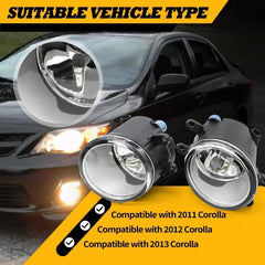 Jecoupoon fog light assembly side profile displays durable mounting and alignment benefit